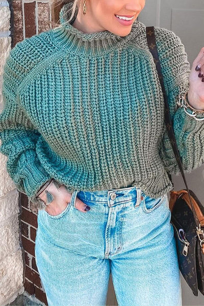 High Collar Sweater