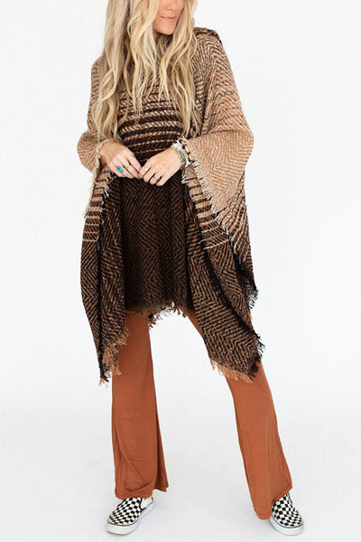 Grand Canyon Hooded Poncho