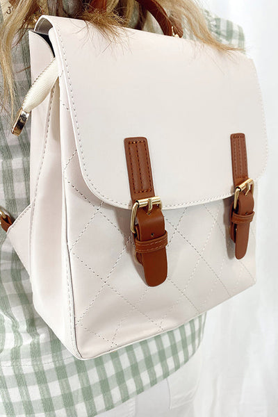 Contrast strap Backpack