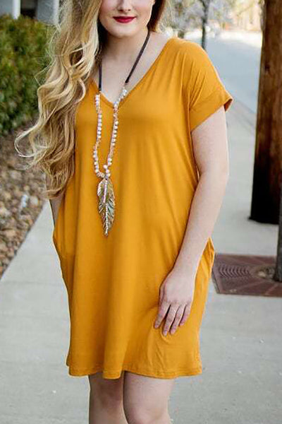 Enjoy The Days Together T-Shirt Dress