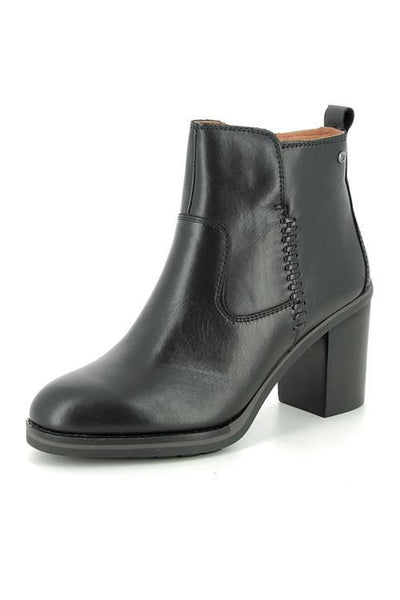 Chunky Heel Ankle Boots - girlyrose.com