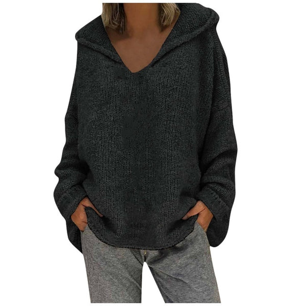 Long Sleeves Sweater Tops - girlyrose.com