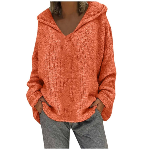 Long Sleeves Sweater Tops - girlyrose.com