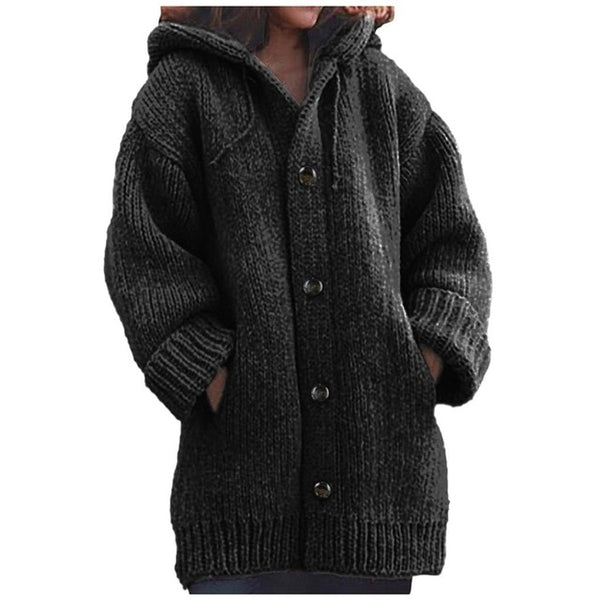 Knitting Long Sweater  winter - girlyrose.com