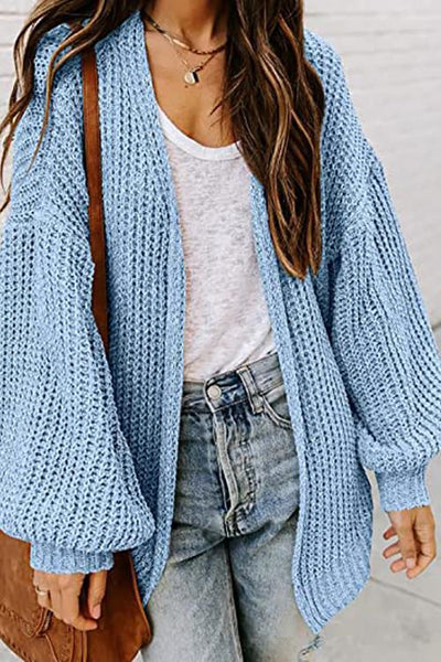 Open Front Classical Cardigan
